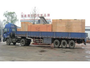 出口印尼整套输煤设备装箱发货